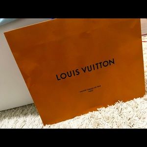 Medium Louis Vuitton gift bag